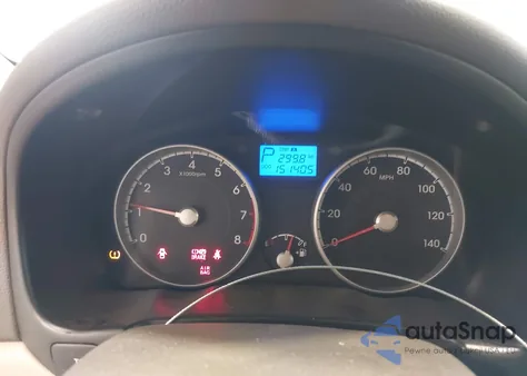 2011 Hyundai Accent Gls from USA, damaged, VIN KMHCN4AC7BU615621